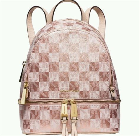 michael kors cynthia rose gold|michael kors rose gold backpack.